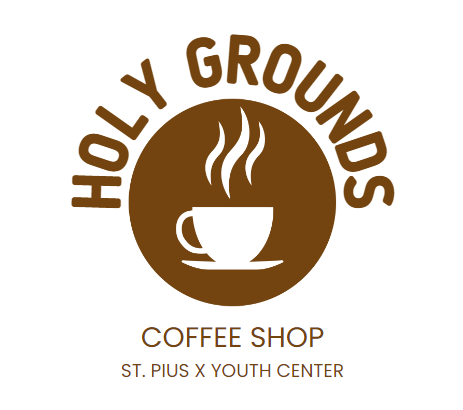 Holy grounds coffee shop located in St Pius X catholic church